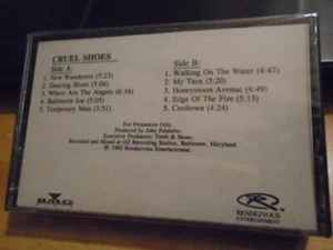 SEALED RARE PROMO Cruel Shoes CASSETTE TAPE rock John Palumbo 1992 CRACK THE SKY - Picture 1 of 2