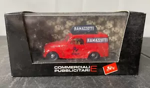 Brumm Metal Model R53 FIAT 500 PUBBLICITARIO 500C RAMAZZOTTI 1/43 red van - Picture 1 of 6