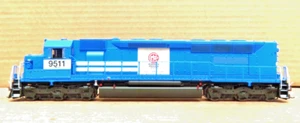 ATHEARN GENESIS 63688 MORRISON KNUDSEN SDP45 (SD45M) #9511 W/DCC/SOUND HO SCALE - Picture 1 of 7