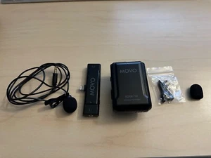 Movo EDGE-DI Wireless Lavalier Microphone System for iPhone, Lightning, iOS - Picture 1 of 4