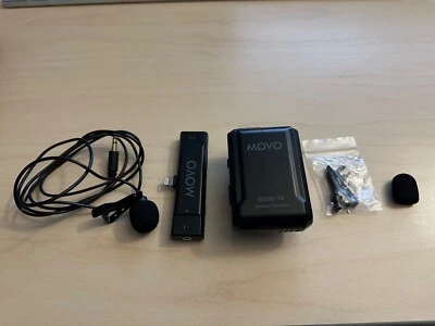 Movo EDGE-DI Wireless Lavalier Microphone System for iPhone, Lightning, iOS - Image 1 of 4