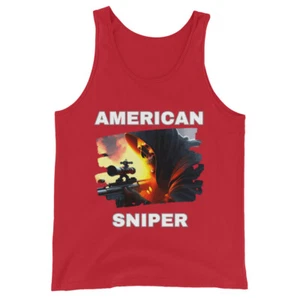 Unisex Tank Top American Sniper - Picture 1 of 11