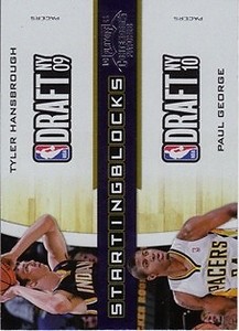 2010-11 Playoff Contender Starting Blocks Basketball Card #19 Hansbrough/George