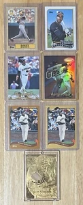 Barry Bonds 27 Cards 1987 RC, 2000 23KT Game-Used Bat, Topps Gold, 1 Beckett Mag - Picture 1 of 24