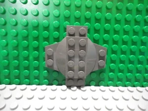 Lego 1 Classic Dark Gray 6x6 curved plate brick - Picture 1 of 1