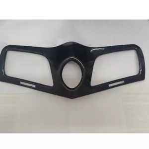 Carbon Fiber Console Clock Vent Panel Cover for Maserati GranTurismo GT 2008-17 - Picture 1 of 9