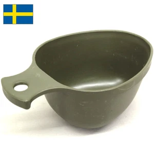 Swedish ORIGINAL Military Surplus Army Mug Cup Plastic Camp Mess Field SWEDEN - Picture 1 of 3