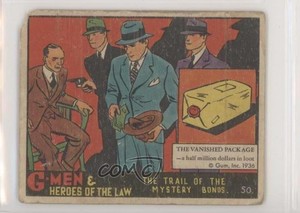 1936 G-Men & Heroes of the Law R60 #50 0s4