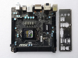 MSI B85I Motherboard LGA1150 Chipset Intel B85 DDR3 With I/O baffle - Picture 1 of 1