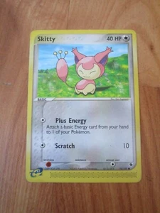 COMMON SKITTY 70/109 EX RUBY AND SAPPHIRE SET POKEMON CARD - Picture 1 of 1
