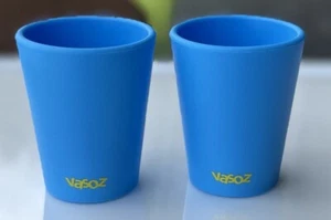 Shot glass 2 oz (2 pack) Blue - Picture 1 of 4