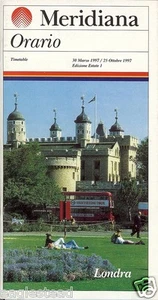 Airline Timetable - Meridiana - 30/03/97 - Edition 1 - Bild 1 von 1