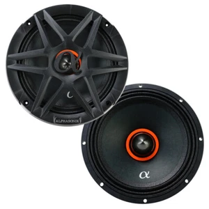 Alphasonik ABM65 6-1/2" Component Midrange Speakers 4-Ohm 150W Mid Comp NEW - Picture 1 of 6
