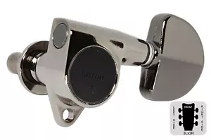 GOTOH SG301-20 Sintonizzatrice con pulsanti a forma di Grover - 3L x 3R - Nero Cosmo - Foto 1 di 3