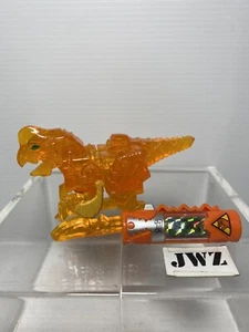 Power Rangers Dino Charge Oviraptor Zord And Charger 17 Energem Holder Orange - Picture 1 of 11