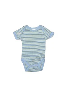 Baby Connection Boys Blue Short Sleeve Bodysuit 3-6 Months - Picture 1 of 2