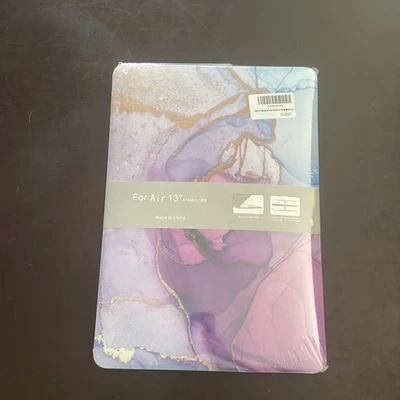 MacBook Air 13” 2010-2017 Funda rígida diseño acuarela púrpura/azul Foto 1 de 3