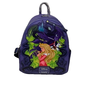 Mochila Loungefly Disney Personajes de la Bella Durmiente Retrato NUEVA - Imagen 1 de 12
