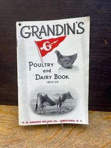 Grandin's 1932-1933 Geflügel- und Milchbuch ~ Futtermittelkatalog - Bild 1 von 5