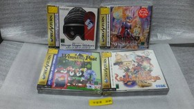 Sega Saturn Steve Slope Sliders Shining Wisdom Winning Post EX Rigroad Saga