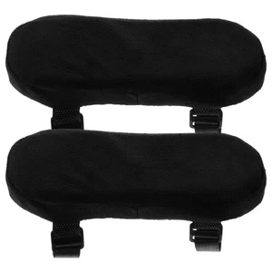 2 Pcs Coussin D'accoudoir Bureau Accoudoirs De Chaise Coussinets - Photo 1/12