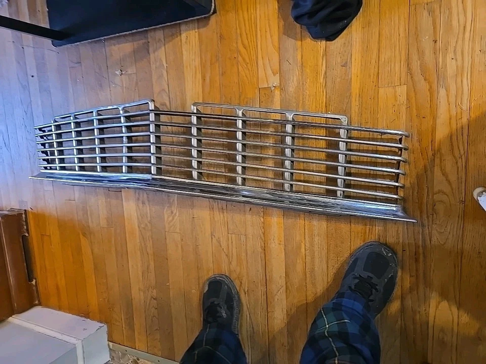 1956 Chevy Belair Nomad 150 210 grade dianteira capota rígida conversível com barra inferior fabricante de equipamento original - Imagem 1 de 4