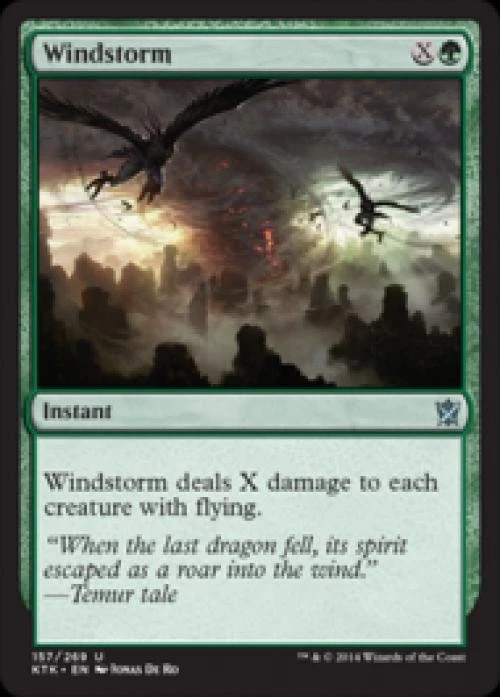 Windstorm - Light Play MTG Khans of Tarkir - Image 1 of 1
