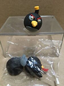 Angry Birds Eraseez LOT of ( 1 ) Puzzle Eraser, Black Bird, Bomb Bird
