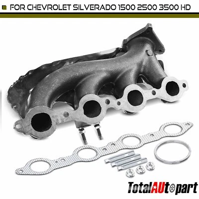 Coletor de escape com kit de junta para Chevrolet Silverado 1500 2500 3500 Tahoe Left - Imagem 1 de 4