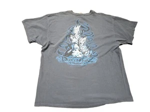 Vintage Mens XXL Dragon Ball Z 2000 Double Sided Power Tee Shirt USA Made - Picture 1 of 7