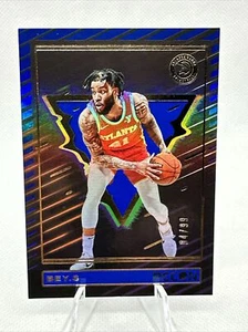 2023-24 Recon #85 Saddiq Bey Blue Holo /99 Atlanta Hawks  - Picture 1 of 2