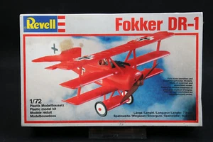 XP115 REVELL 1/72 maquette avion 4154 Fokker DR-1 DR1 Année 1984 - Picture 1 of 3