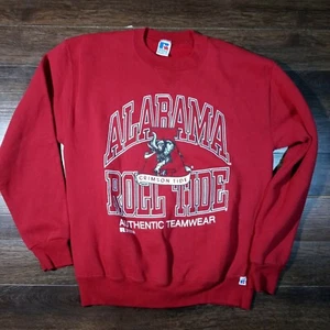 Vintage RUSSELL University Alabama Crimson Tide Sweatshirt Mens Sz Medium Tide - Picture 1 of 3