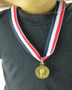 Goldmedaille passt 18 Zoll American Girl Puppen - Bild 1 von 1