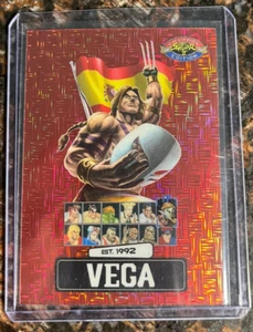 2025 Street Fighter Vega Red Matrix PSA Exclusive Promo #rd 6/100 Non-sport Card - Picture 1 of 3