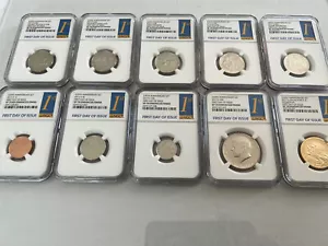 2017-S 225TH ANNIVERSITY 10 COIN SET "F.D.O.I."NGC SP70 E.F. "TOP POP" - Bild 1 von 4