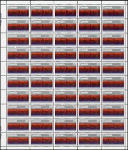 Canada Stamp SHEET#996 - Discovery of Nickel (1983) 32¢ - Picture 1 of 1