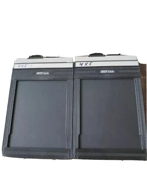 ✅ FIDELITY ELITE 2X CUT SHEET FILM HOLDERS 4X5 great condition woow!! Lot of 2 - Image 1 of 2