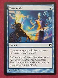Magic The Gathering SCARS OF MIRRODIN TURN ASIDE blue card MTG - Picture 1 of 2