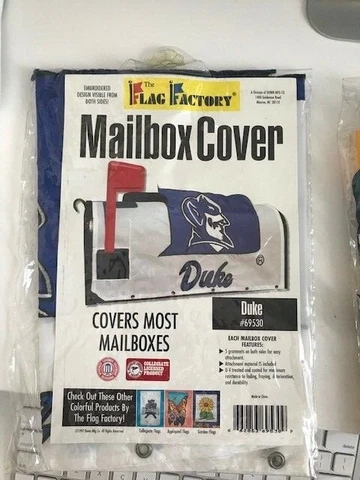 Duke Blue Devils Flag Factory Two-Sided Mailbox Cover; ACC; NCAA Cover