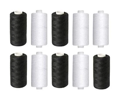 Cotton Polyester Sewing Threads for Tailoring Machine & Hand Sewing Multicolor - Image 1 of 4