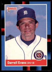 1988 Donruss Darrell Evans Baseball Cards #250