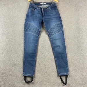 IXON Motorcycle Jeans Womens 32 x 30 Vicky Skinny Blue Denim Protective Trousers - Bild 1 von 24