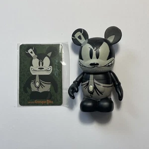DISNEY VINYLMATION: Villanos Serie 1 (Figura de 3") EVIL PETE STEAMBOAT WILLIE - Imagen 1 de 3