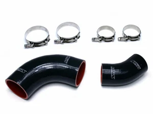 Kit de manguera intercooler de silicona HPS para Mazda 07-13 Mazdaspeed 3 2.3L Turbo NEGRO - Imagen 1 de 2