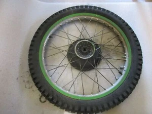 Yamaha DT 400 MX 1R6 rim front with tire rear wheel 1.60 x 21 inch wheel 978 - Picture 1 of 6