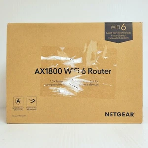 Router NETGEAR 4-Stream WiFi 6 R6700AX - AX1800 velocidad inalámbrica de hasta 1,8 Gbps - Imagen 1 de 6