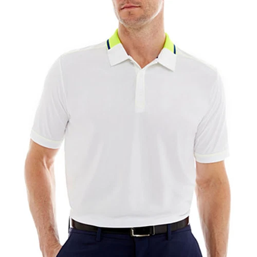 Jack Nicklaus Brushed Solid Polo with Contrast Collar Msrp $60.00 New Size XL - Image 1 of 1