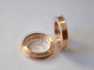 Ø 0.14mm Bronzedraht Basteldraht 250m.Spule unbeschichtet CuSn6 - Bild 1 von 1