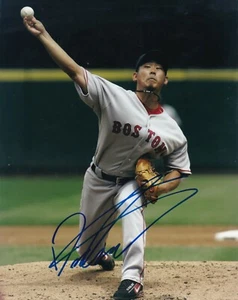 DAISUKE MATSUZAKA BOSTON RED SOX ACTION SIGNED 8x10 - Picture 1 of 1